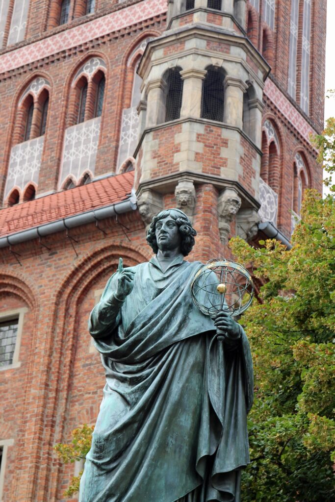Monument of Nicolas Copernicus in Toruń